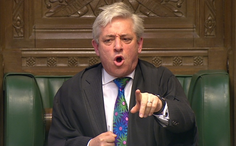 A Very British Coup – The Speaker of the House of Commons and the Brexit Crisis