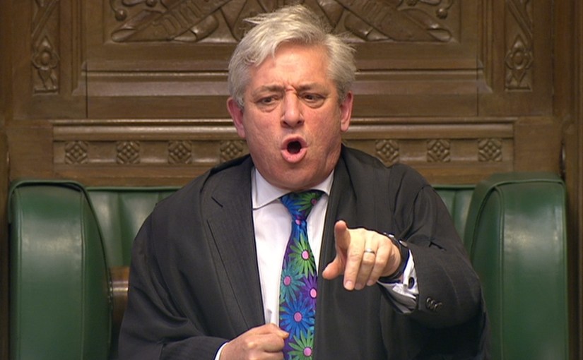 A Very British Coup – The Speaker of the House of Commons and the Brexit&nbsp;Crisis